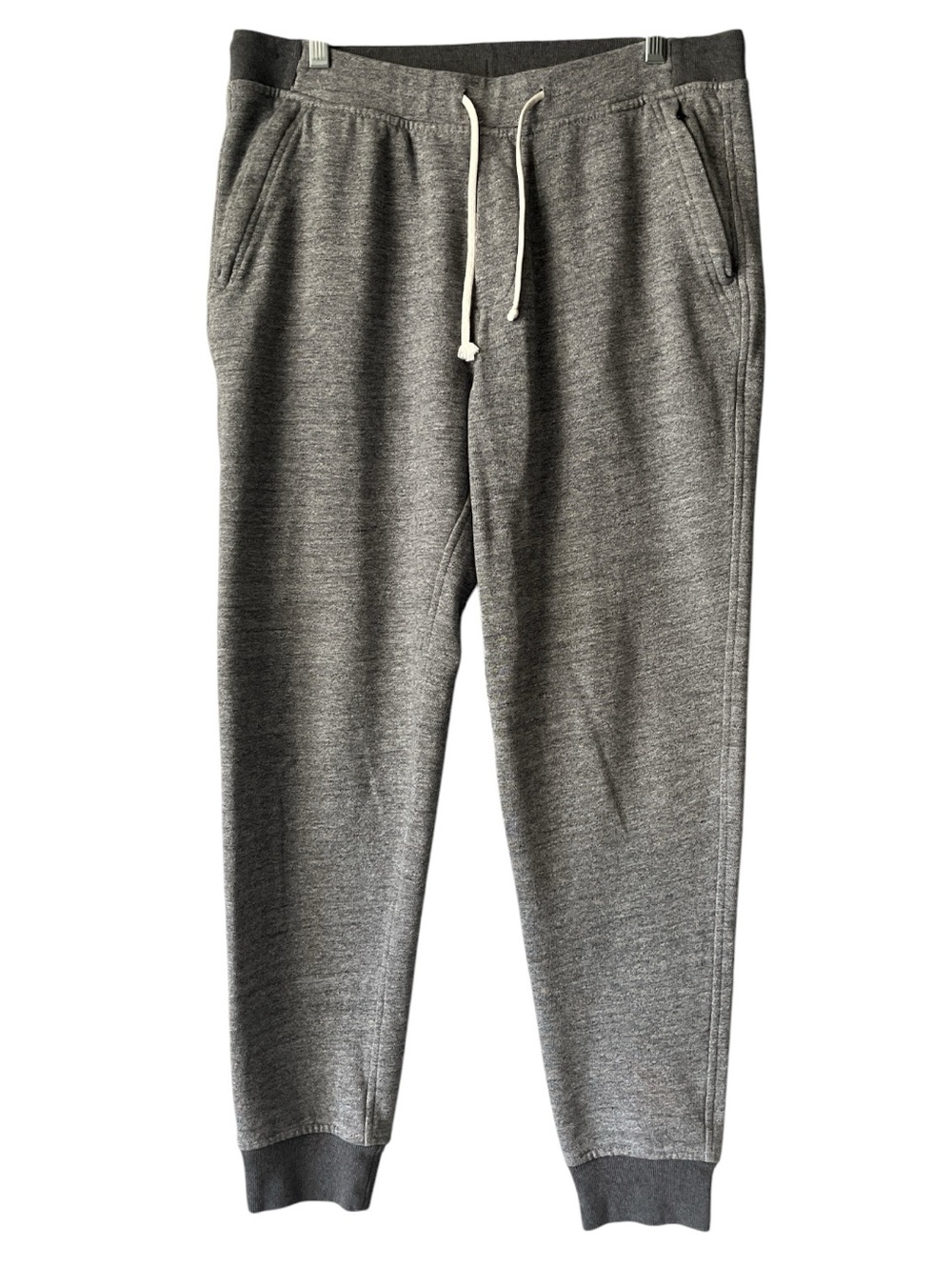 J. Crew Knit Goods Gray Drawstring Jogger Sweatpants M